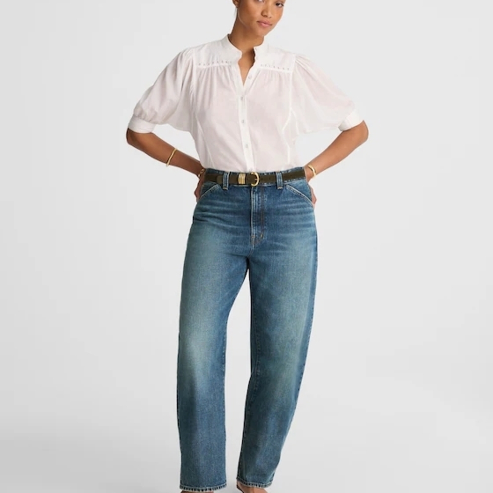 Madewell Women's Curvy Balloon Jean